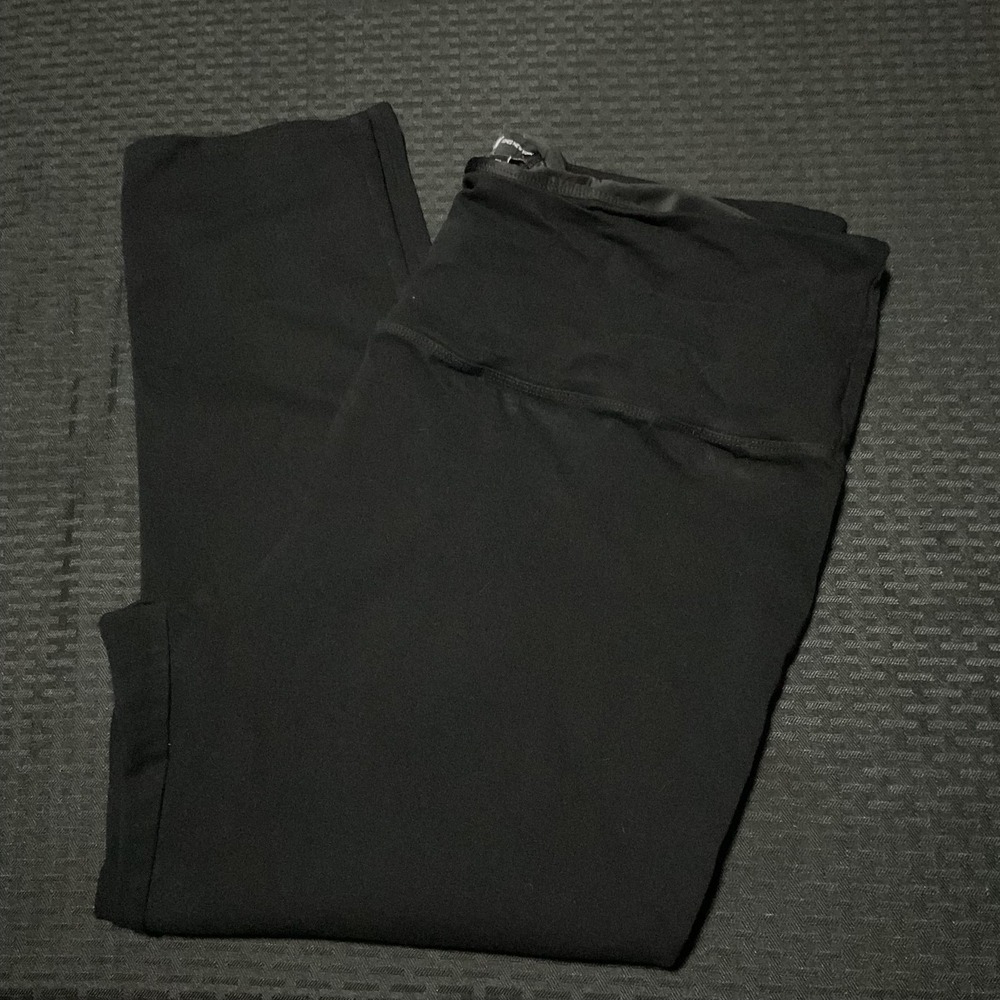Jones New York Pants Womens 3X Black‎ Ankle Leggings High Rise Stretch Knit